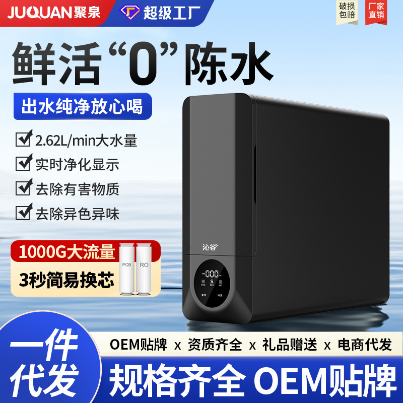净水器家用直饮净饮机厨下式自来水过滤零陈水RO反渗透净水器批发