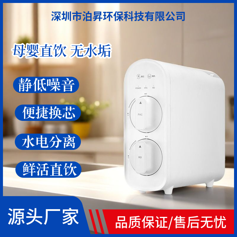 RO反渗透直饮净水器100G家用纯水机水批厨房自来水过滤净化器